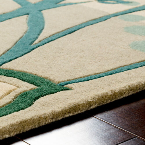 Athena Botanical Green Rug