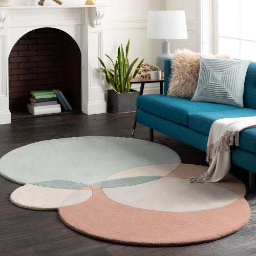 Tapete Circles Plain