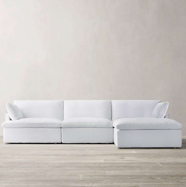 Dylan Arm Modular Sofa Chaise Sectional - Daaq Interiores