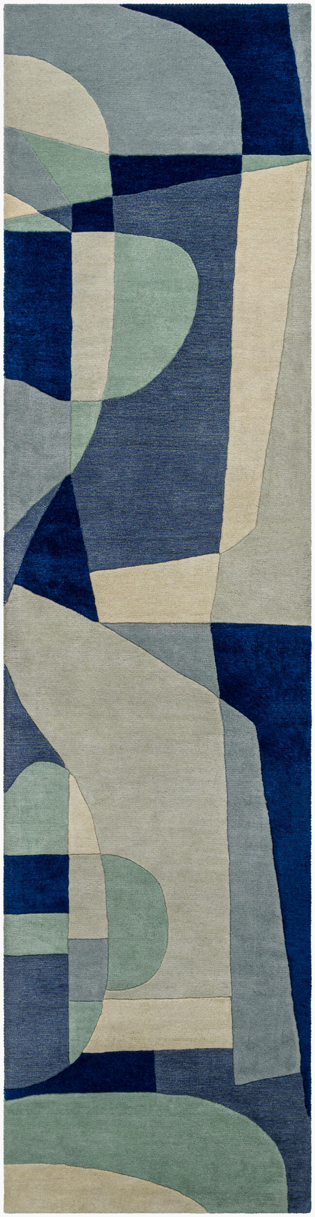 Tapete Contempo Abstract Blue - 76x244cm