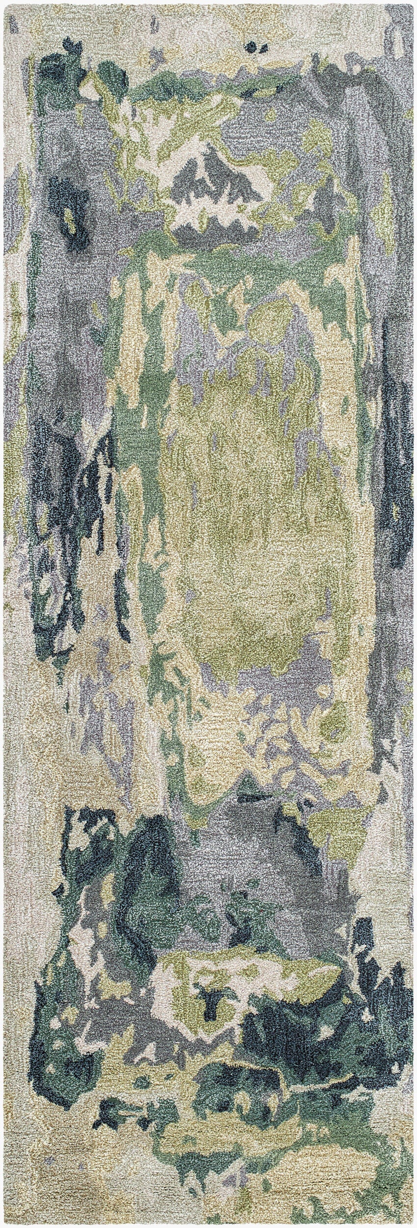 Tapete Avita Verde - 76x244cm (Pasillo)