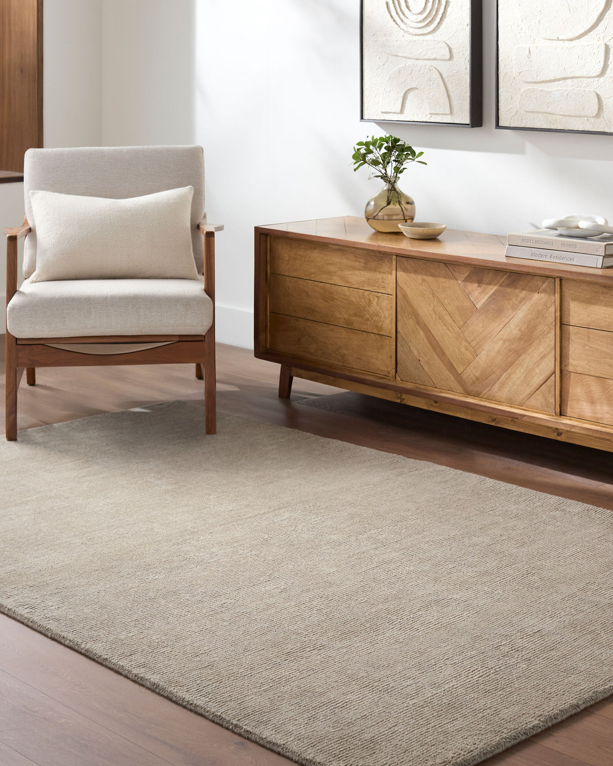 Tapete Colors Taupe - ambiente