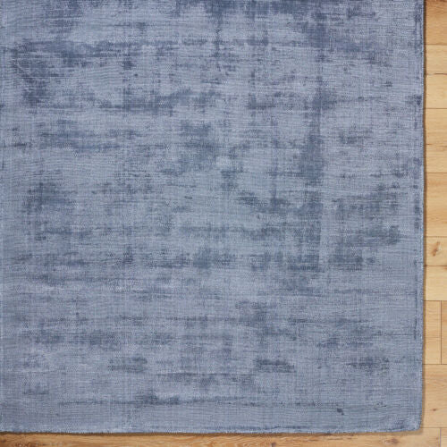 Light Blue Brown Rug