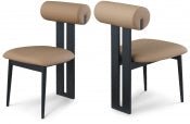 Silla de Comedor Dario de cuero vegano - Daaq Interiores