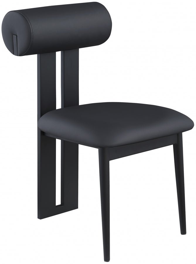Silla de Comedor Dario de cuero vegano - Daaq Interiores