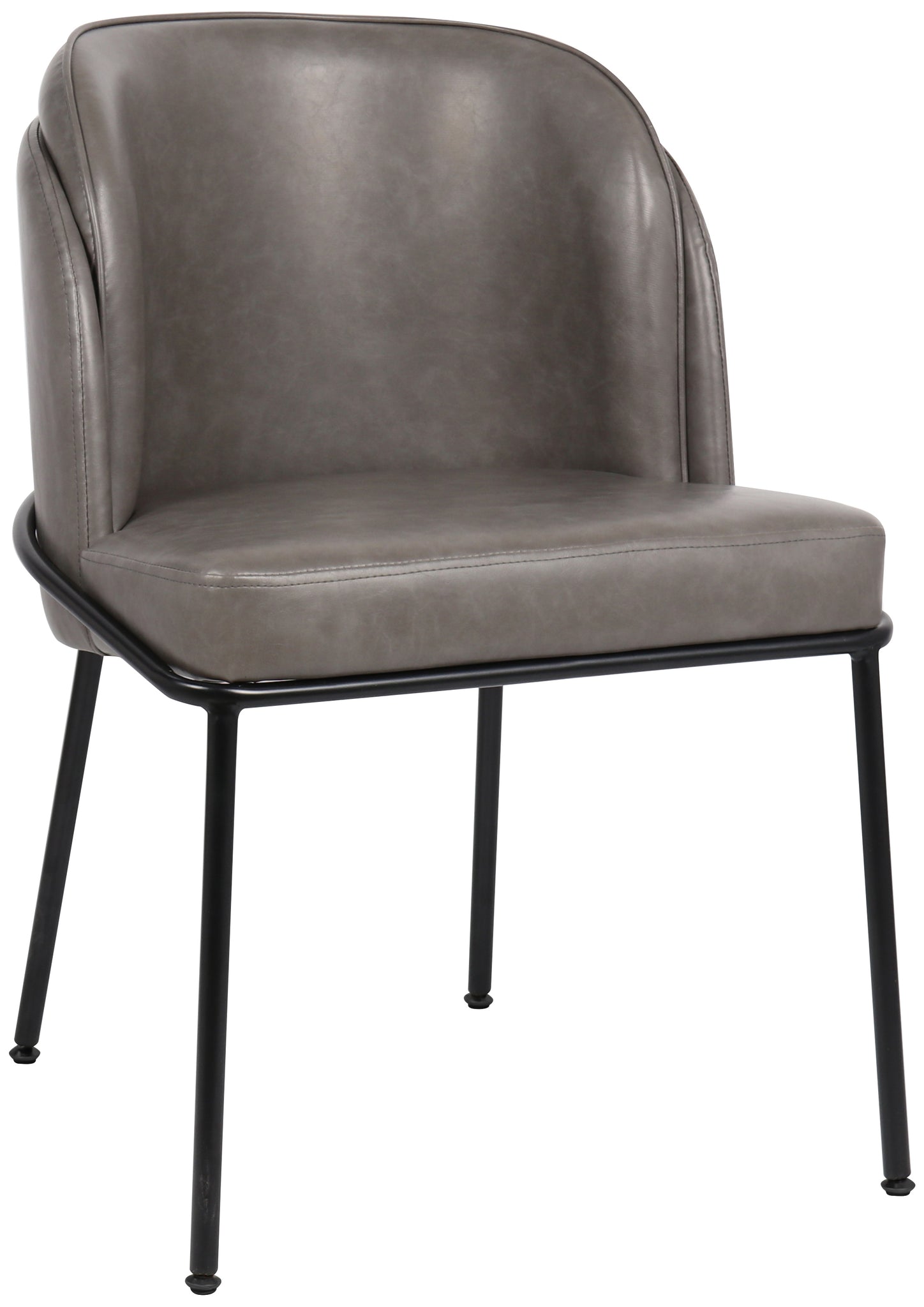 Silla de Comedor Jagger de cuero vegano - Daaq Interiores