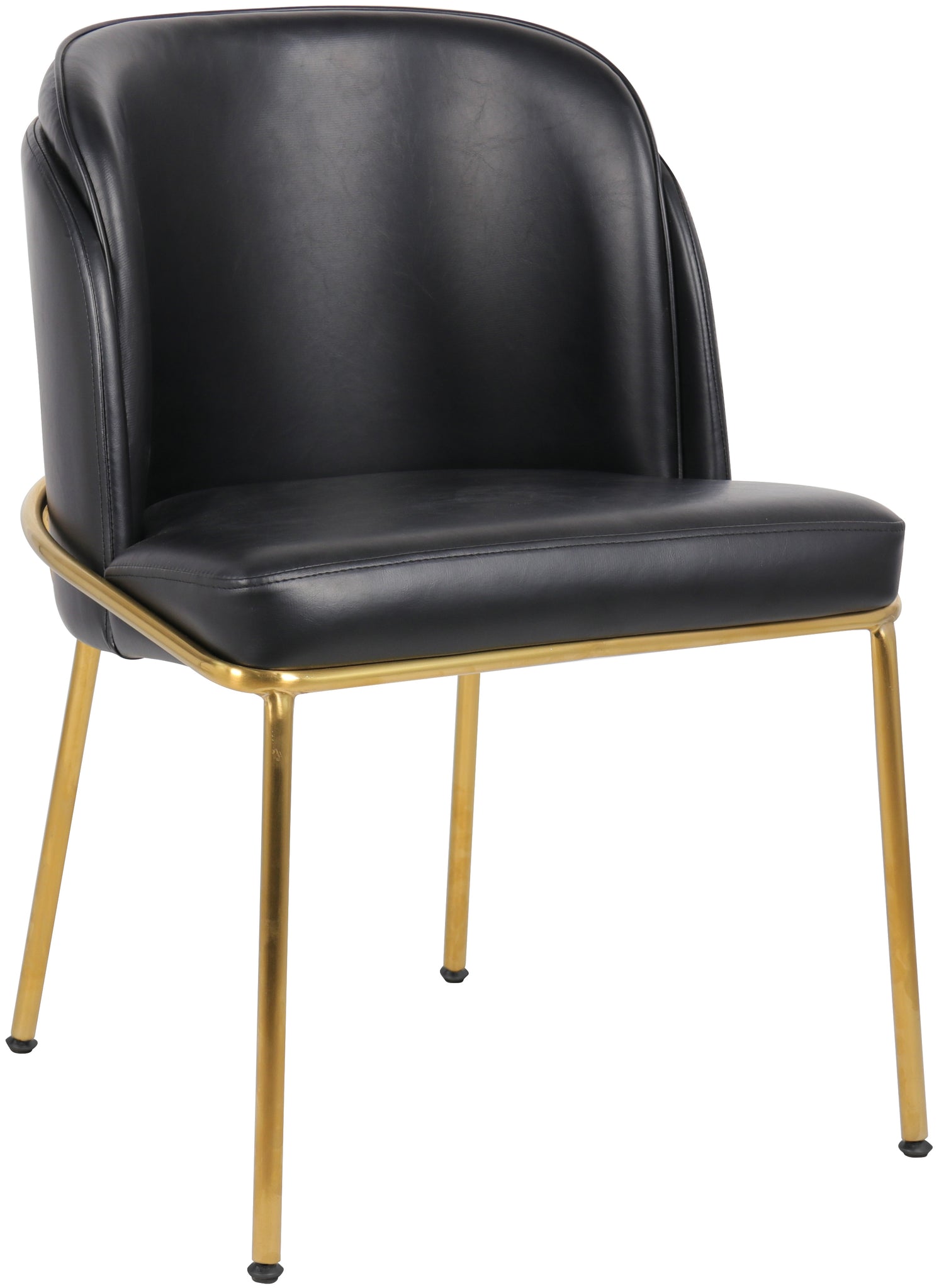 Silla de Comedor Jagger de cuero vegano - Daaq Interiores