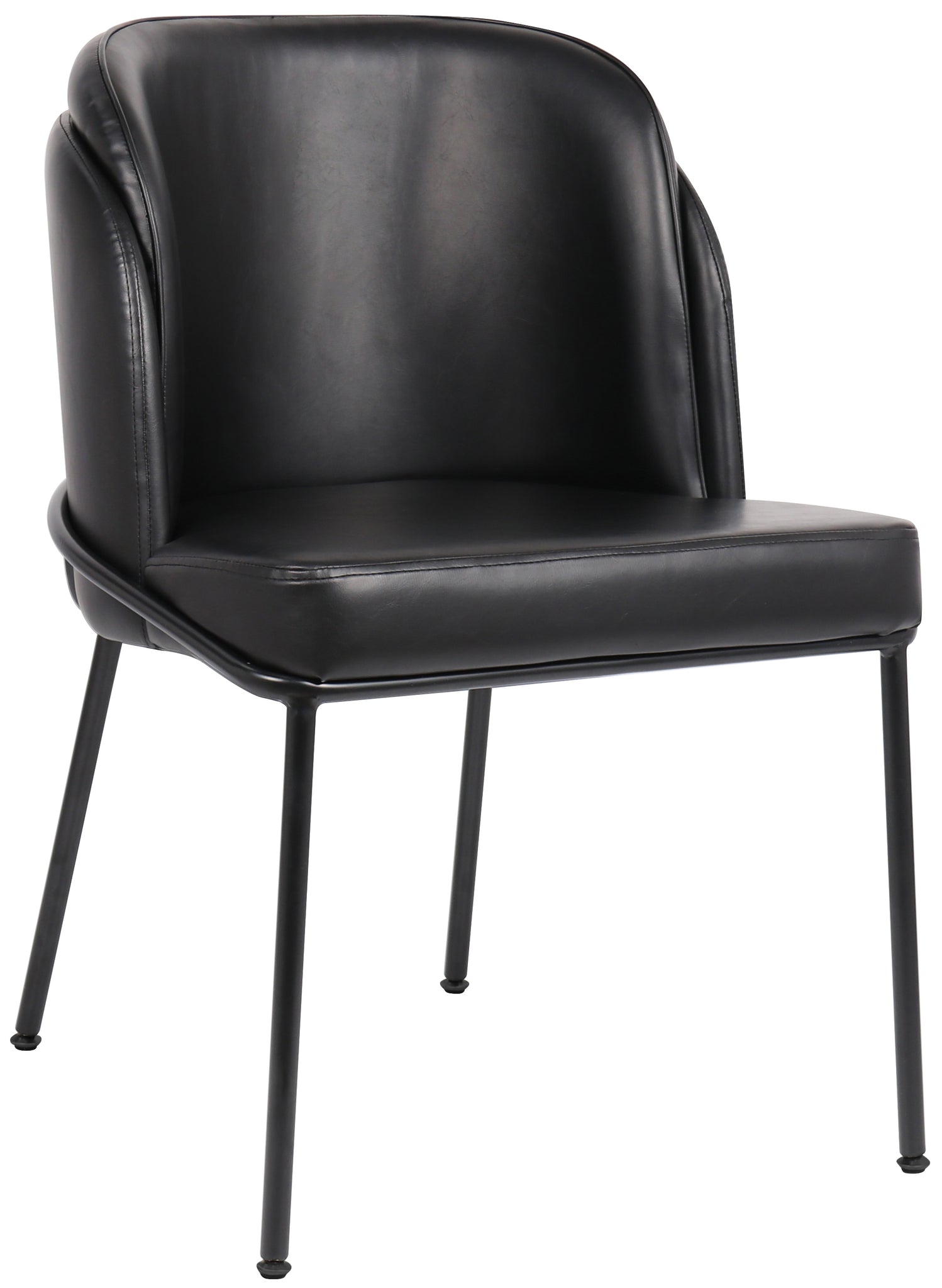 Silla de Comedor Jagger de cuero vegano - Daaq Interiores