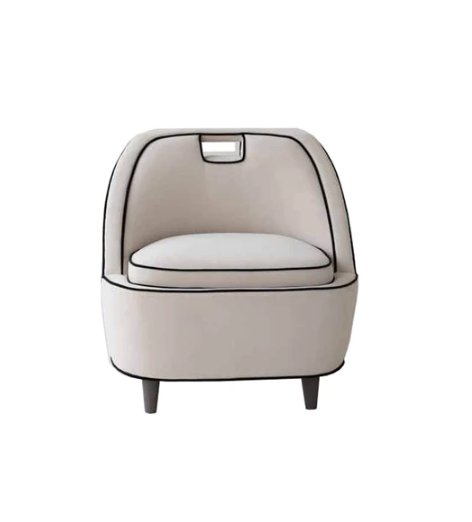 Silla Ocasional De Ebano - Daaq Interiores