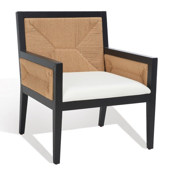Silla Ocasional Decorativa Tejida Emilio - Daaq Interiores