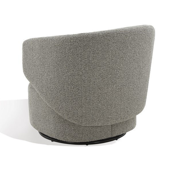 Silla Ocasional Giratoria Phyllis Boucle - Daaq Interiores