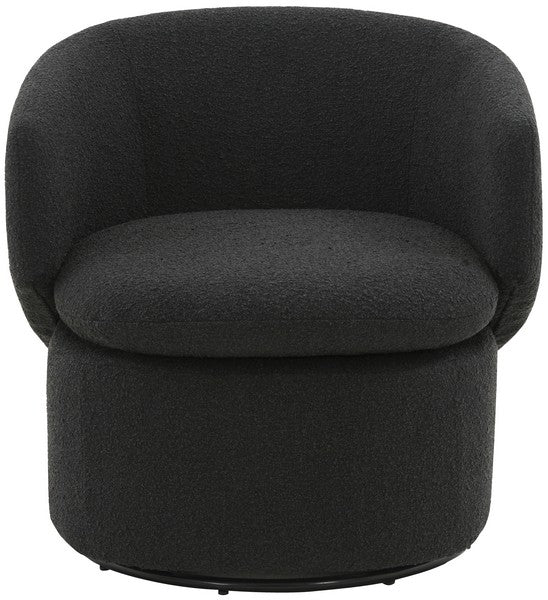 Silla Ocasional Giratoria Phyllis Boucle - Daaq Interiores