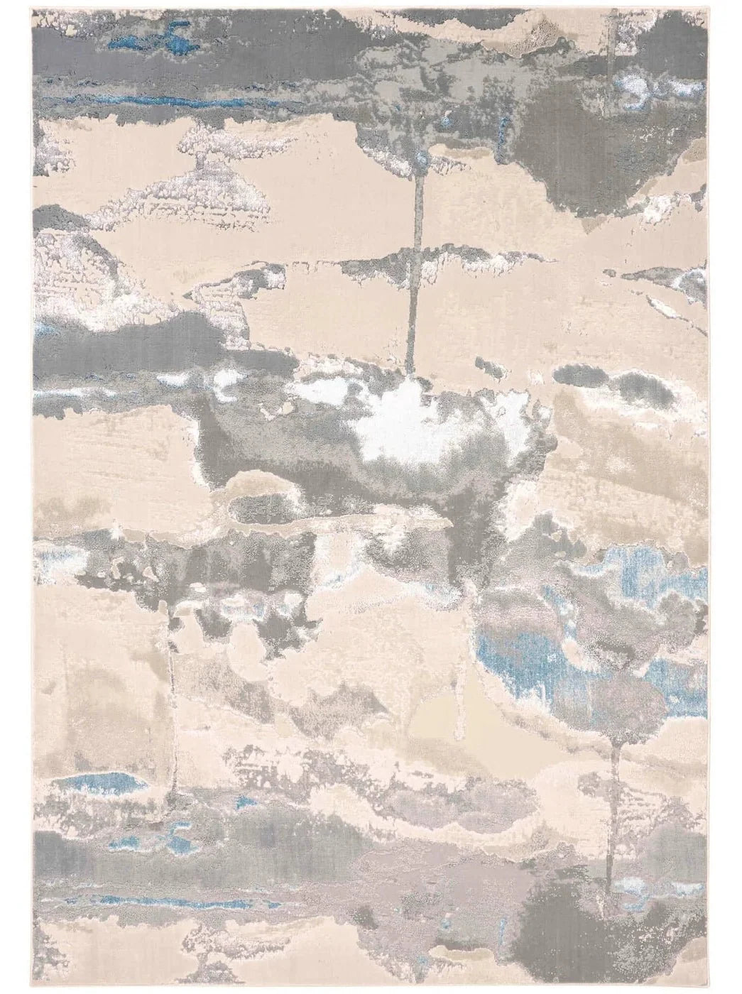 Tapete Azure Blue Gray - Daaq Interiores