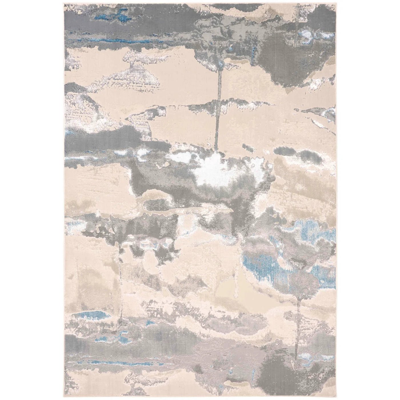 Tapete Azure Blue Gray - Daaq Interiores