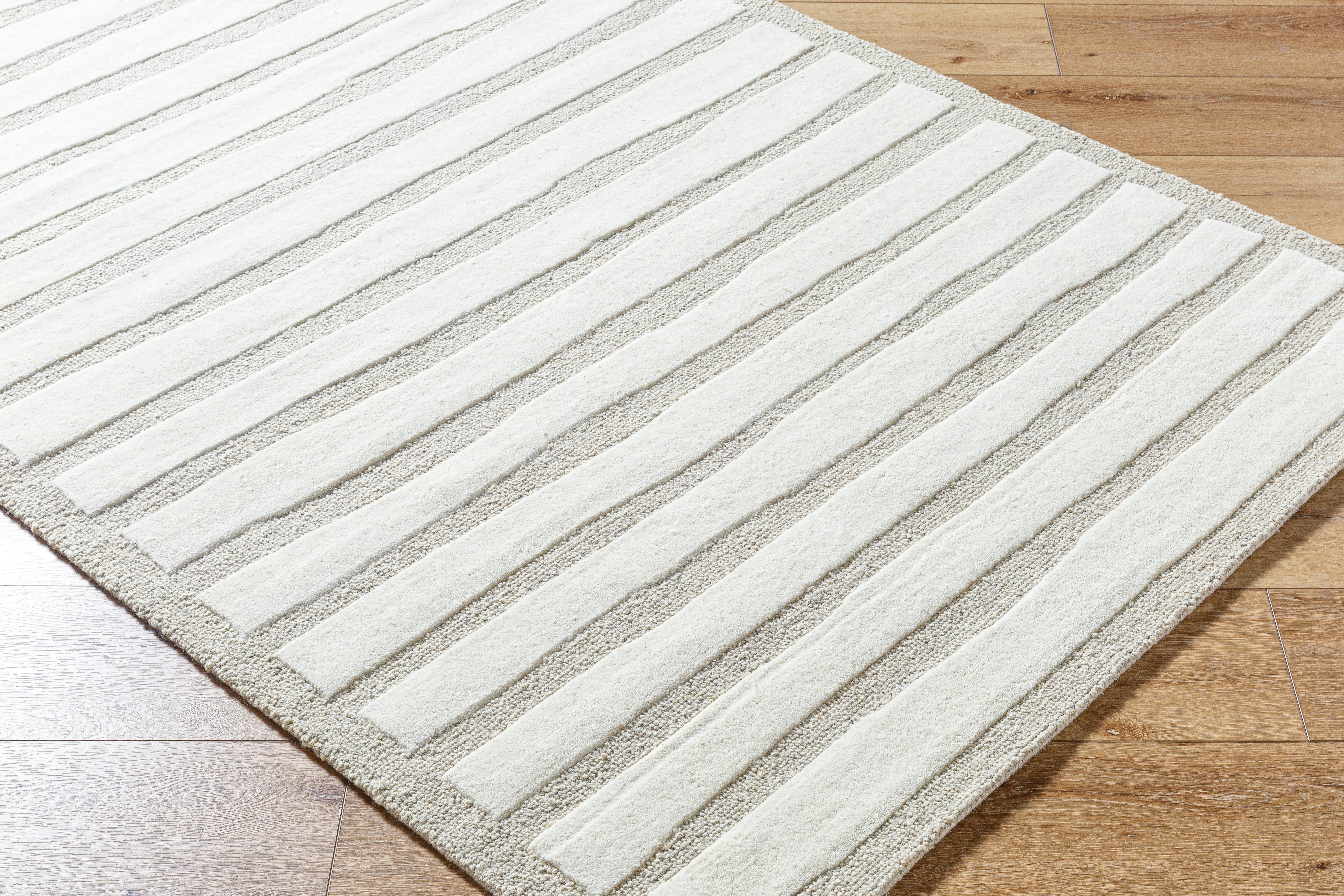 Tapete Brook Stripes Blanco - Daaq Interiores