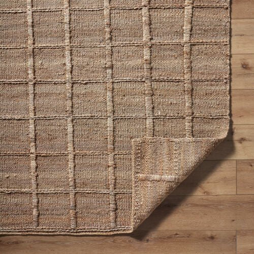 Tapete Damon Beige de Yute - Daaq Interiores