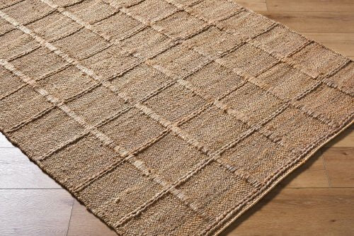 Tapete Damon Beige de Yute - Daaq Interiores