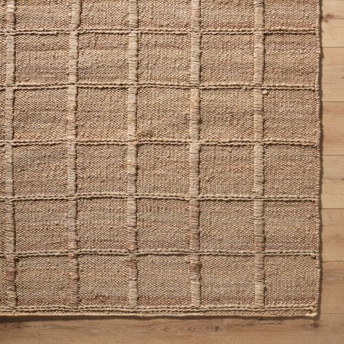Tapete Damon Beige de Yute - Daaq Interiores