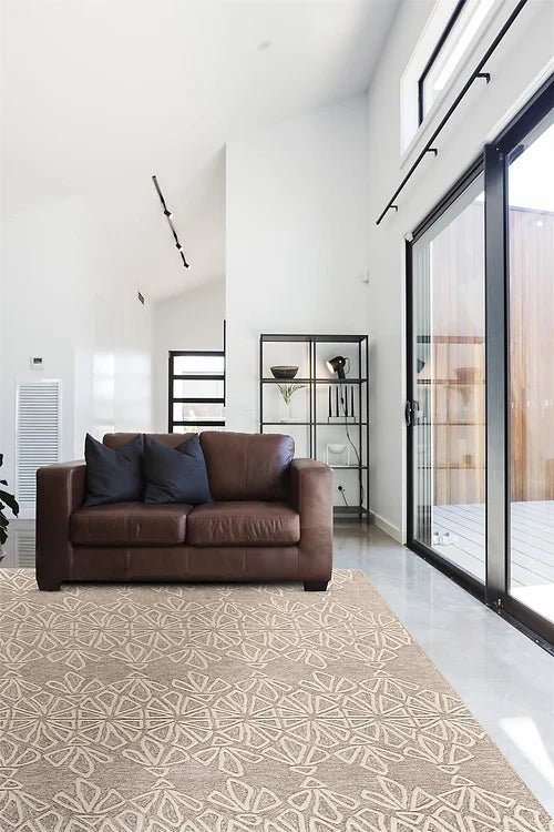 Tapete Enzzo Taupe - Daaq Interiores