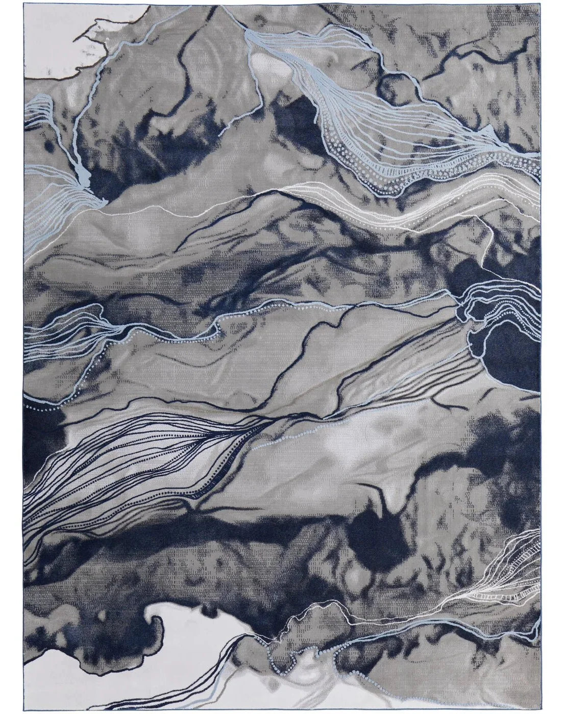 Tapete Gaspar Blue - Daaq Interiores