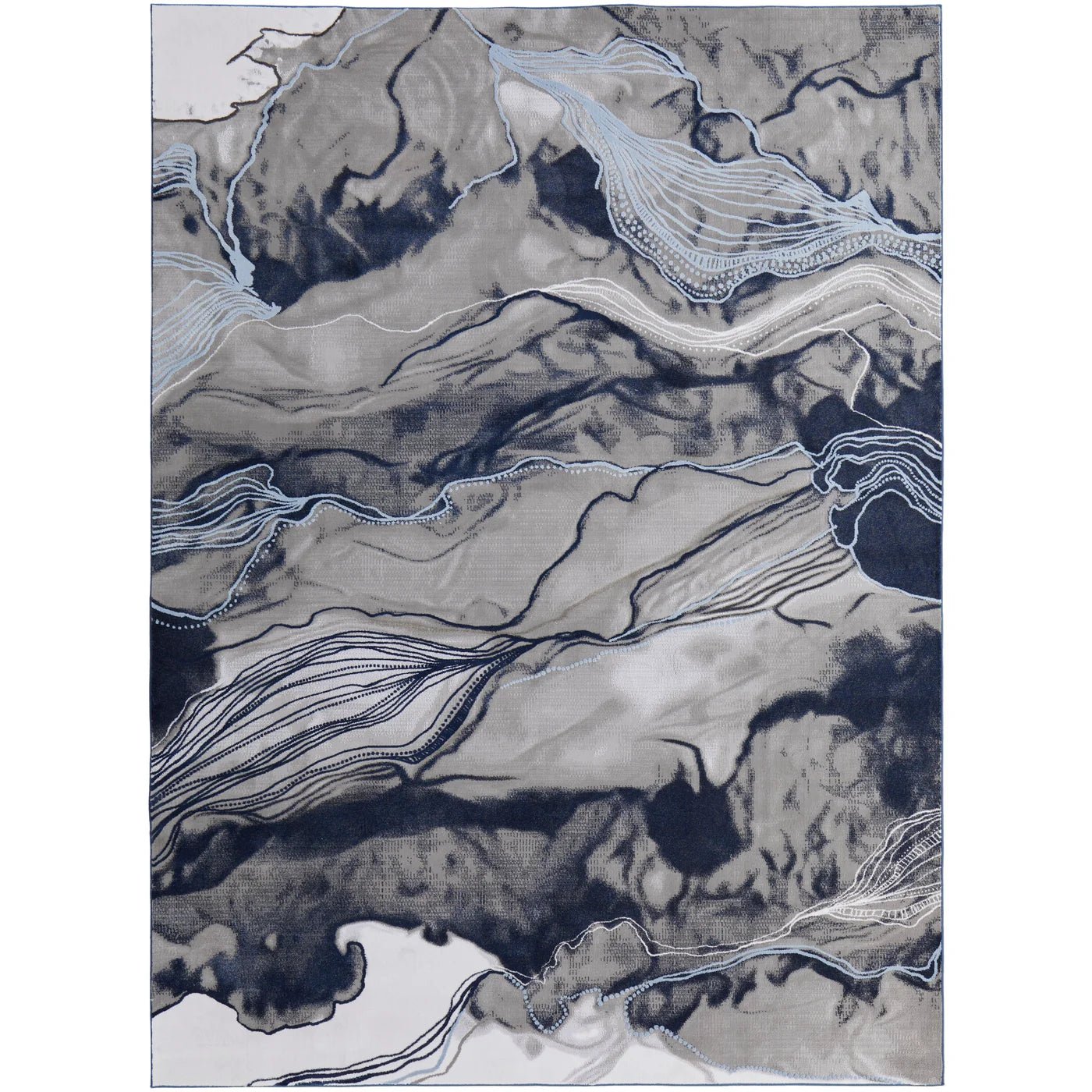 Tapete Gaspar Blue - Daaq Interiores