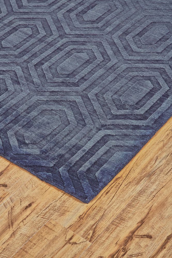 Tapete Gramecy Azul Marino - Daaq Interiores