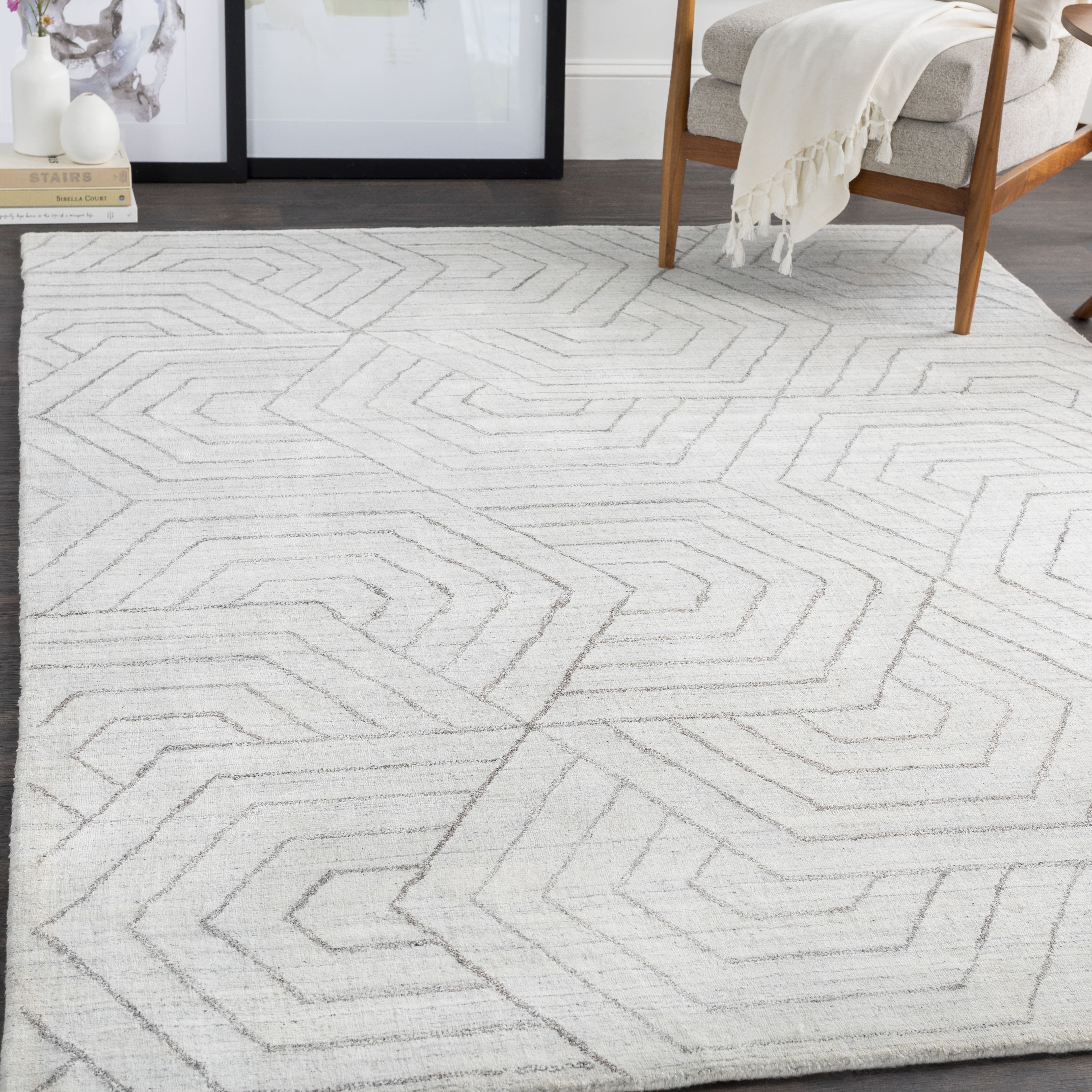 Tapete Hightower Beige - Daaq Interiores