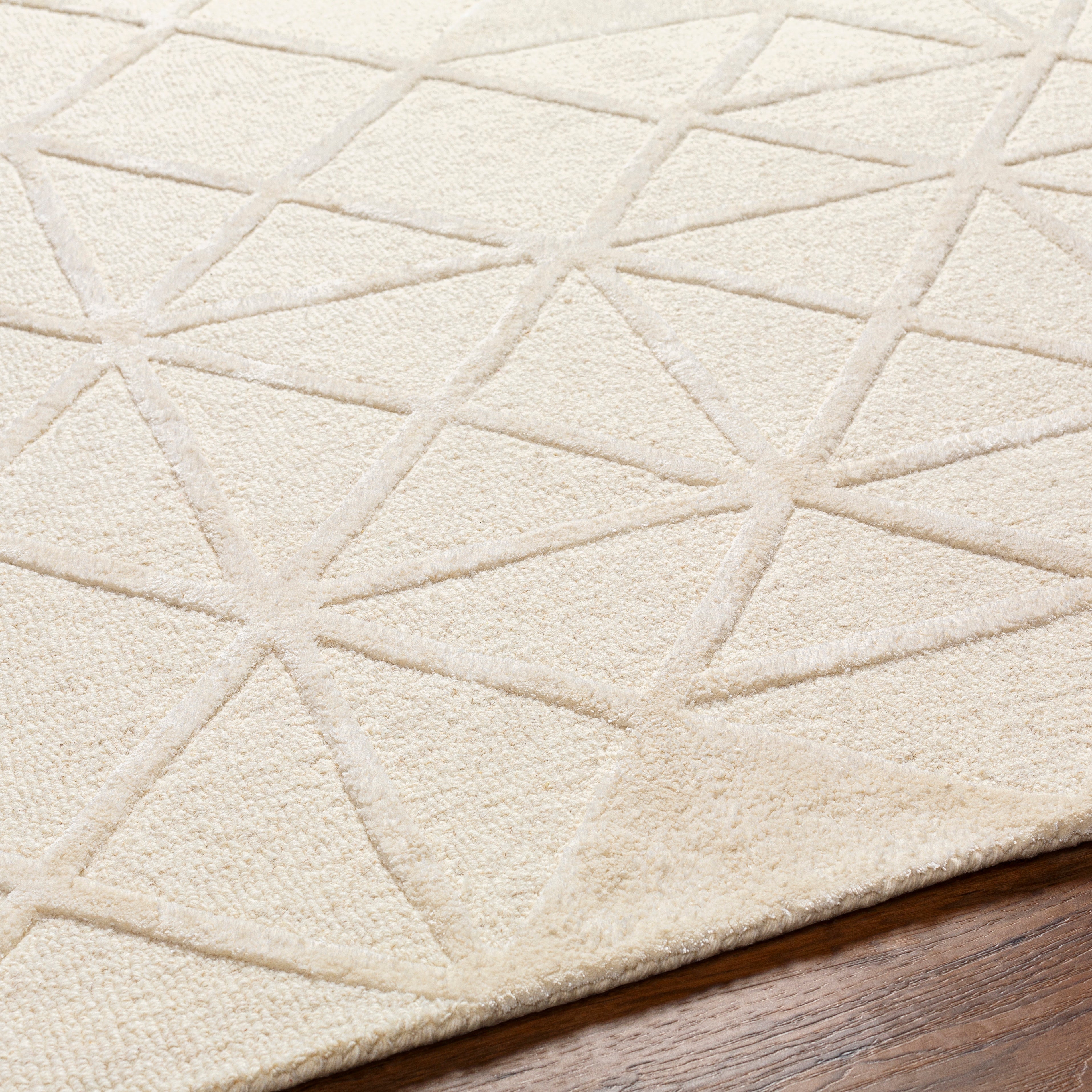 Tapete Maddison Diamonds Ivory - Daaq Interiores