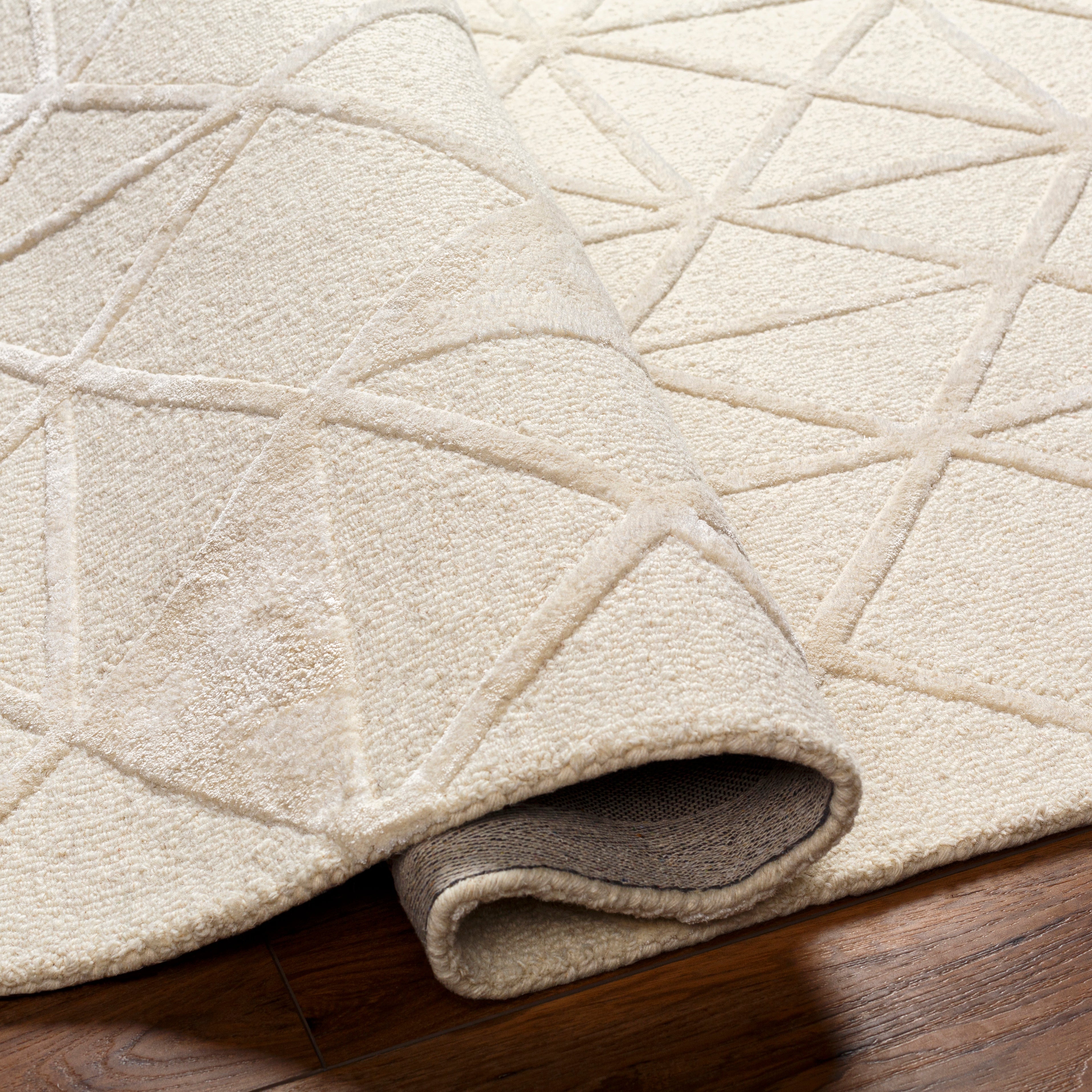 Tapete Maddison Diamonds Ivory - Daaq Interiores