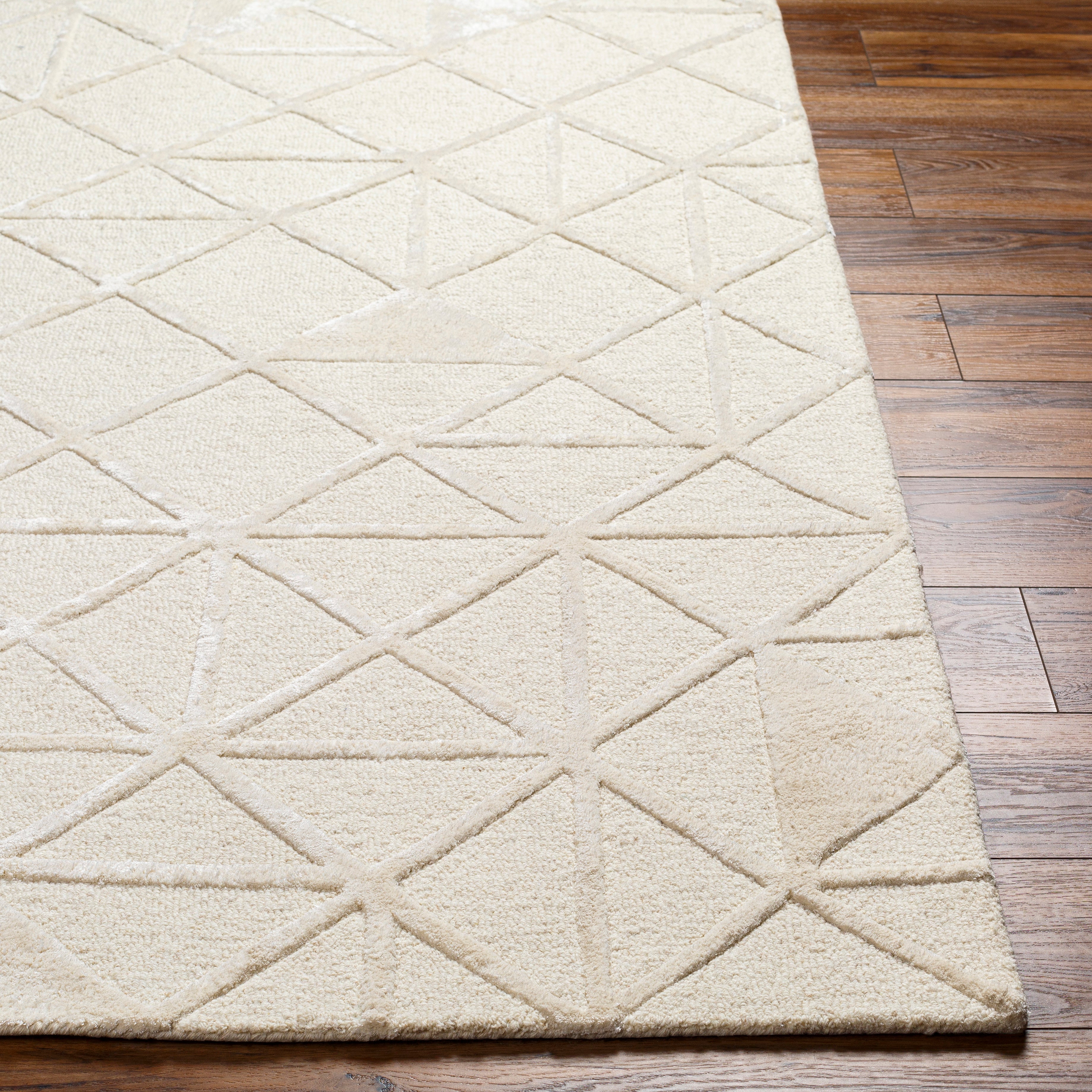 Tapete Maddison Diamonds Ivory - Daaq Interiores