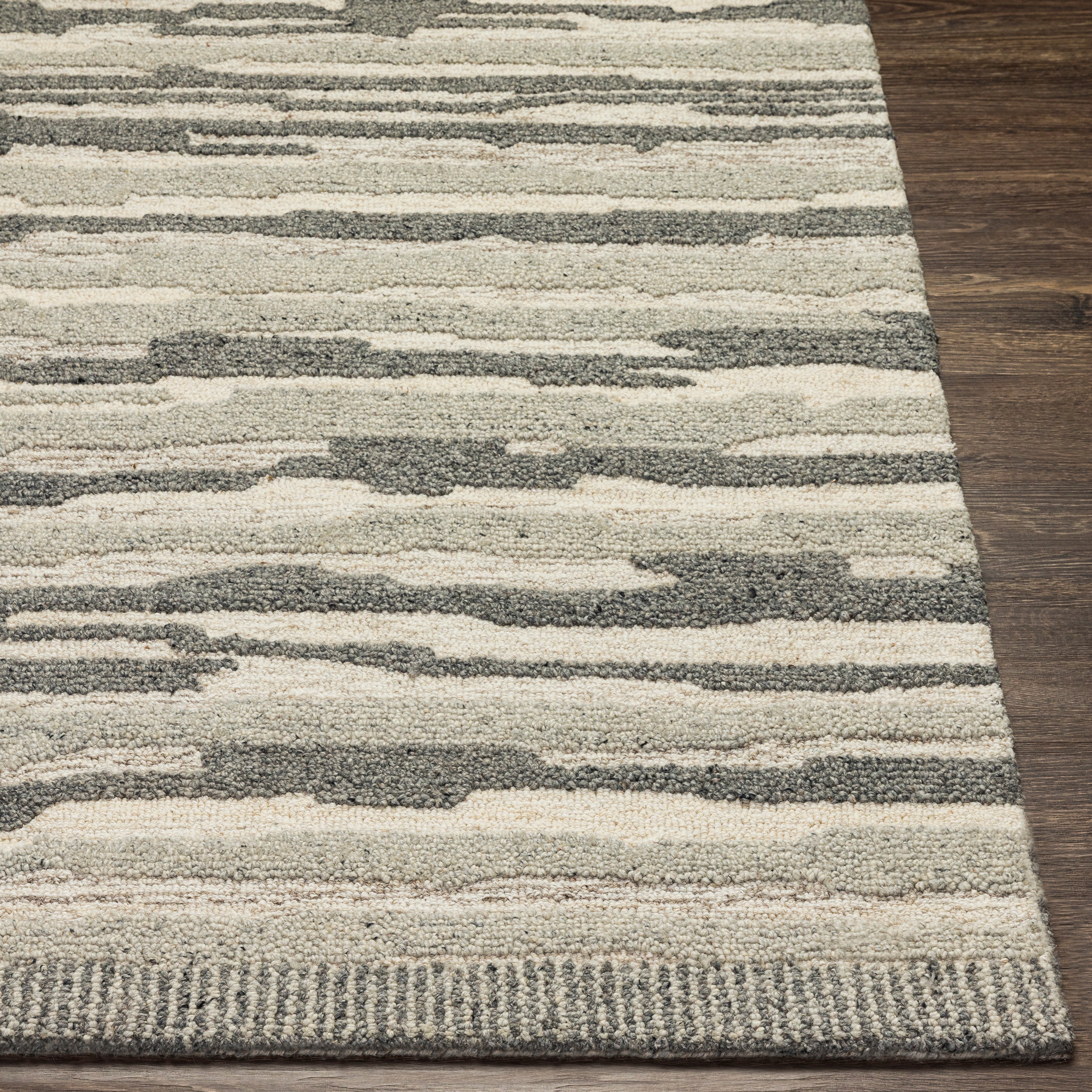 Tapete Madeline Camo Gris - Daaq Interiores