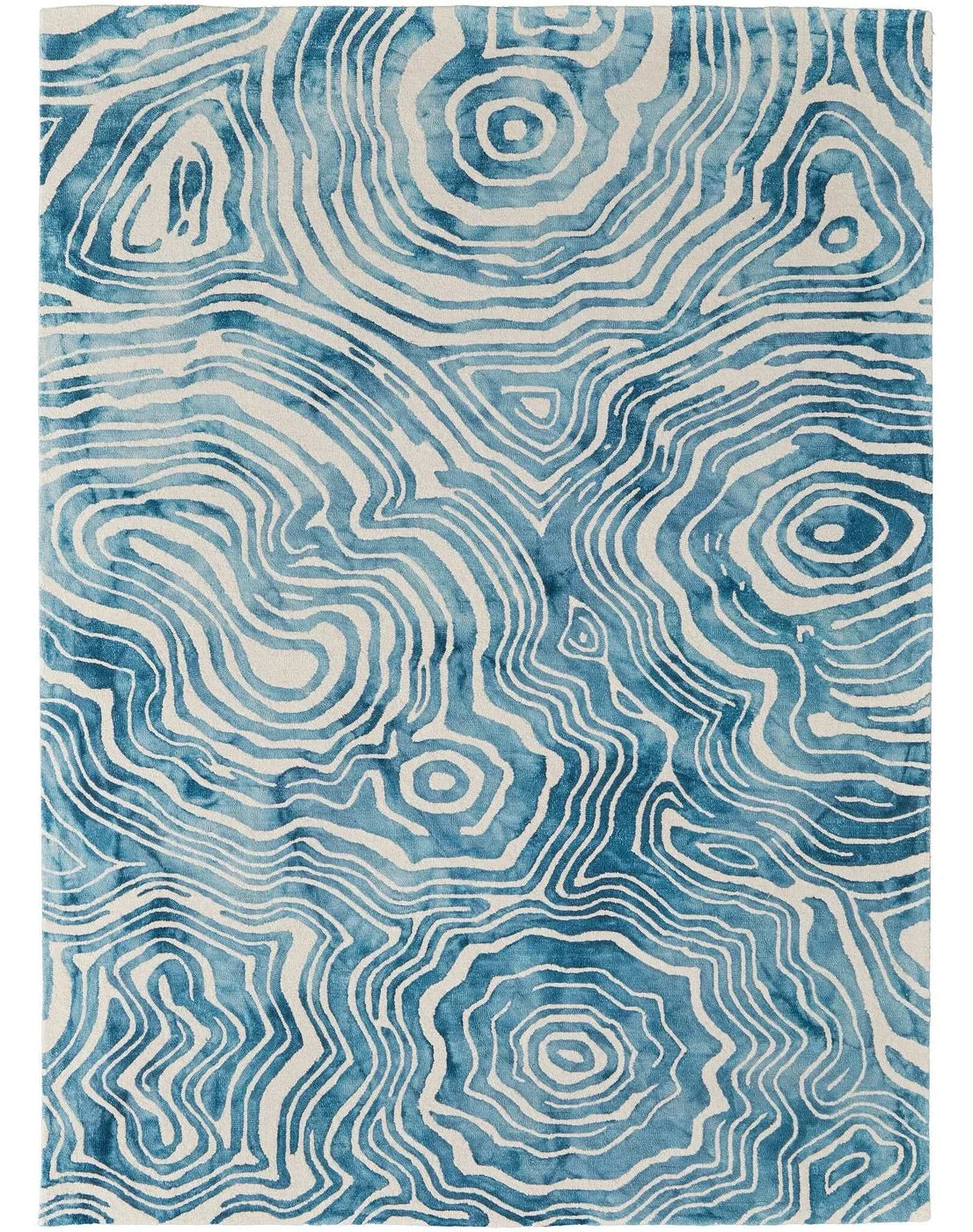 Tapete Mar Blue Ivory - Daaq Interiores