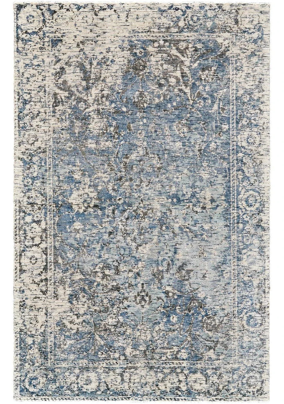 Tapete Reagan Azul - Gris - Daaq Interiores