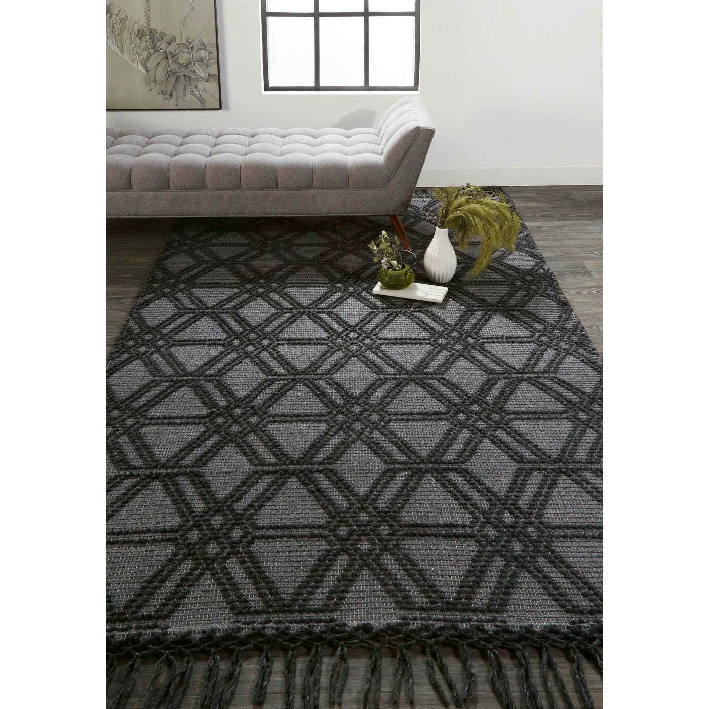 Tapete Tucson Charcoal - Daaq Interiores